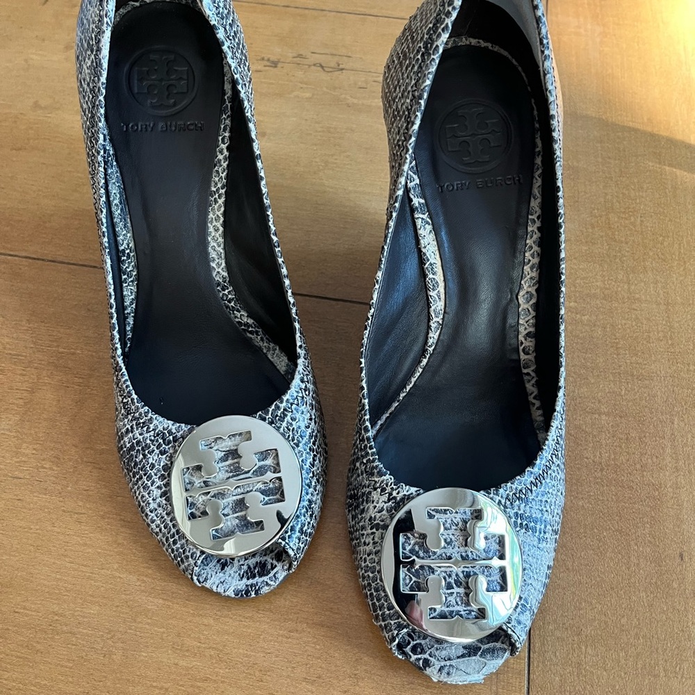 Tory Burch snake wedges